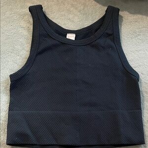 Nikibiki navy blue Ribbed Tank Top